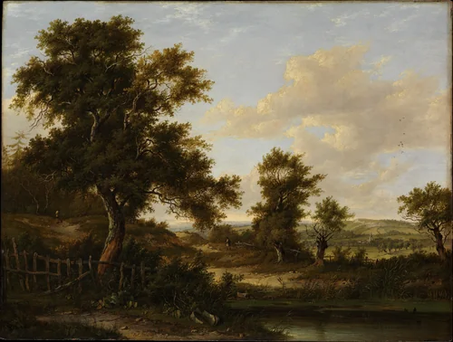 Near Penshurst, Kent by Patrick Nasmyth, painting, 1828
