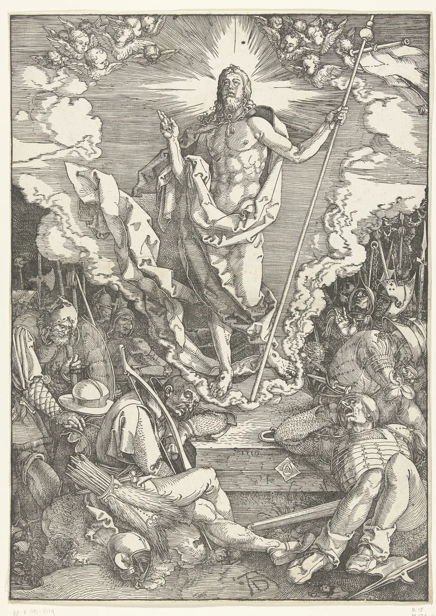 Opstanding by Unknown, print, 1510