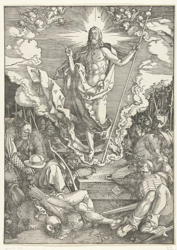 Opstanding by Unknown, print, 1510