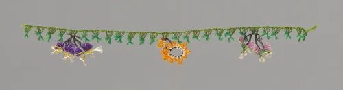 Edging by Eastern Mediterranean, probably Cyprus, textile, 1875-1900