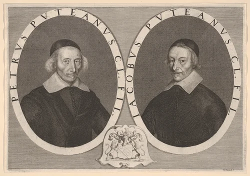 Pierre and Jacques Dupuy by Robert Nanteuil, print, 1643-1654