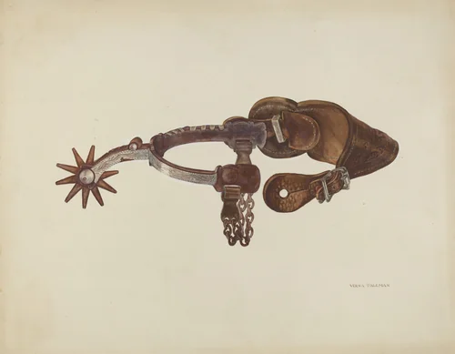 Spur by Verna Tallman, index of american design, 1938