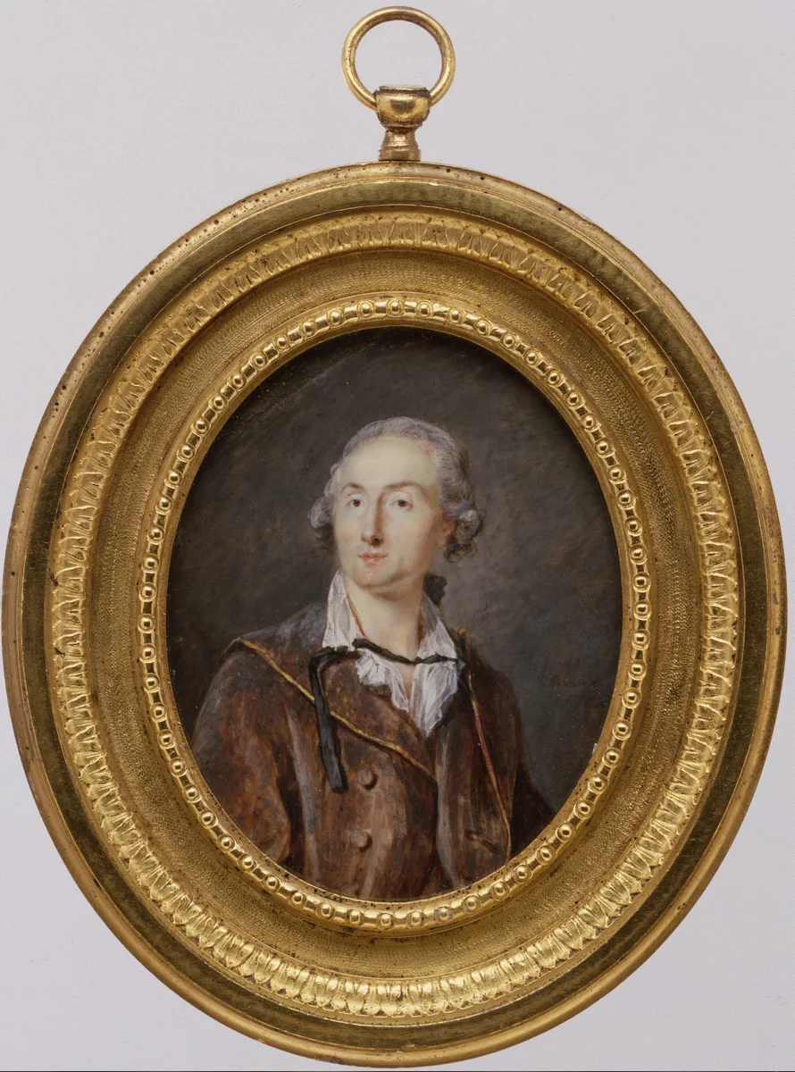 The Painter Louis Joseph Maurice (1730–1820) by Peter Adolf Hall, other, 1772