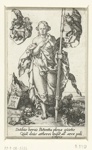 Geduld by Unknown, print, 1552
