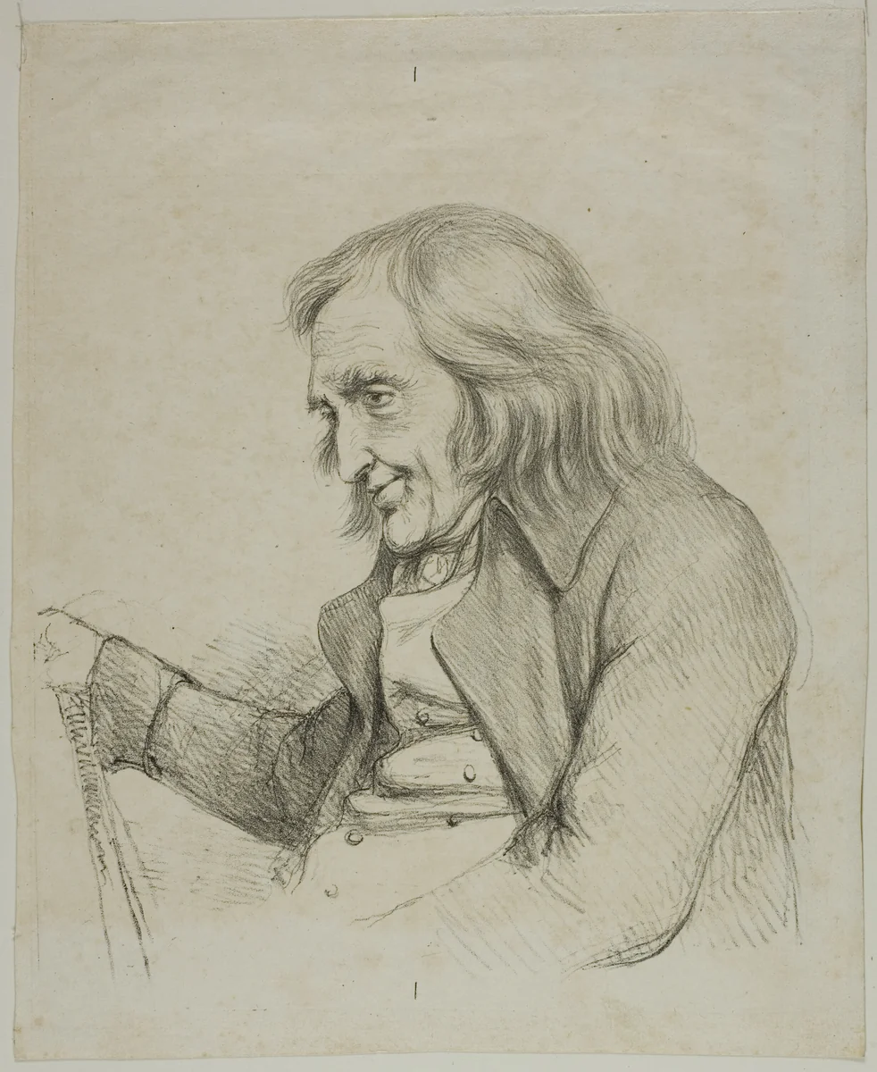 Portrait of an Old Man by Dominique Vivant Denon, print, 1816
