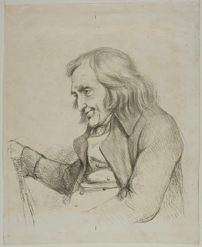 Portrait of an Old Man by Dominique Vivant Denon, print, 1816