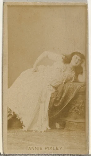 Annie Pixley, from the Actors and Actresses series (N145-8) issued by Duke Sons & Co. to promote Duke Cigarettes by W. Duke, Sons & Co., photograph, 1890-1895