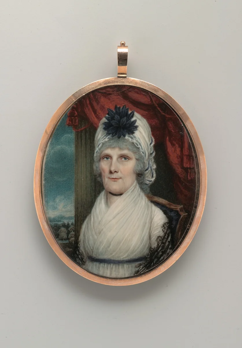 Portrait of a Lady by Robert Field, artwork, 1797-1803