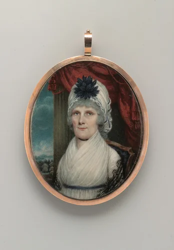 Portrait of a Lady by Robert Field, artwork, 1797-1803