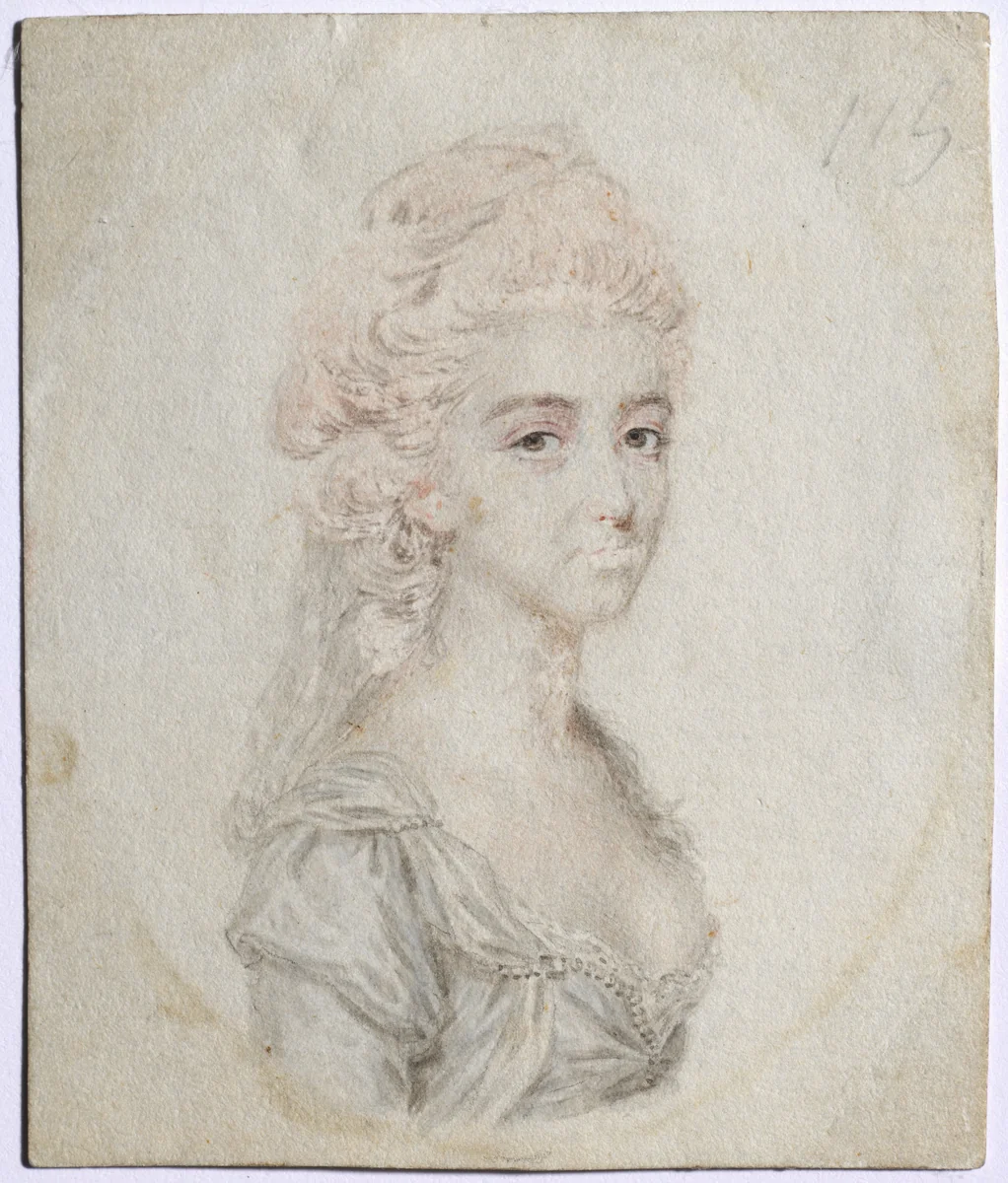 Portrait of a Woman by John I Smart, painting, 1772-1780