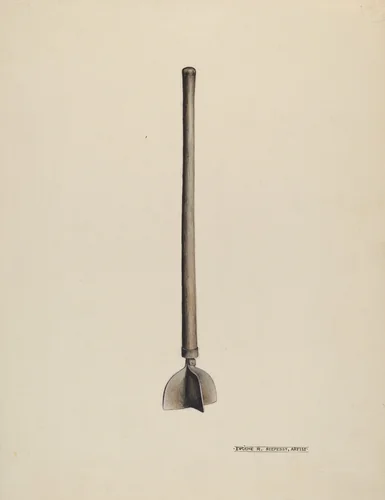 Meat Chopper by Eugene R. Szepessy, index of american design, 1939