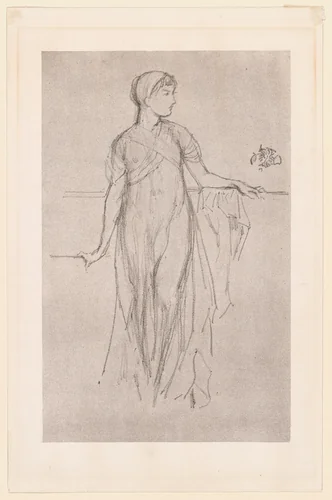 Study by James McNeill Whistler, print, 1879