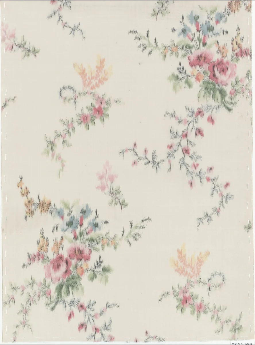 Textile sample by Unknown Designer, textile, 1900