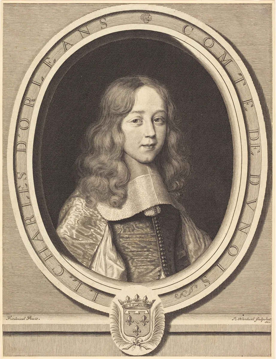 Charles d'Orléans-Longueville, Comte de Dunois by Robert Nanteuil, print, 1660