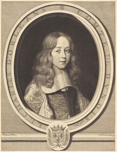 Charles d'Orléans-Longueville, Comte de Dunois by Robert Nanteuil, print, 1660