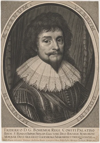 Frederick of Bohemia by Willem Hondius, print, 1597-1658