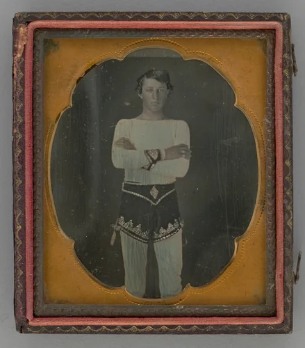 Untitled (Portrait of a Standing Man) by Unknown maker, other, 1867