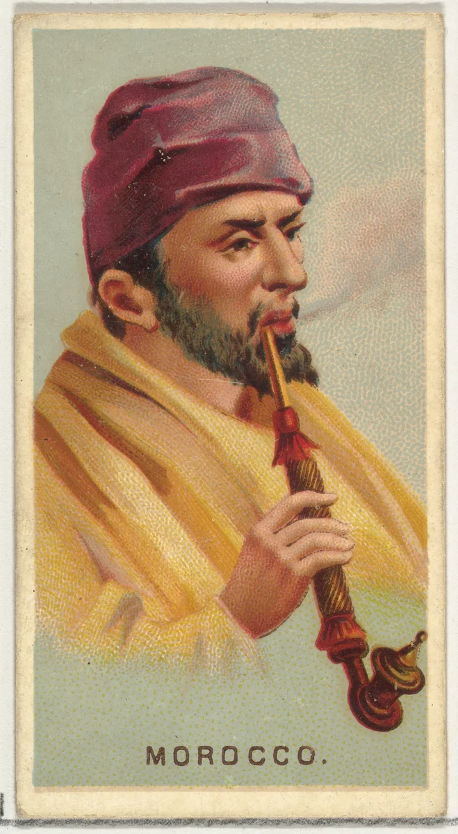 Morocco, from World's Smokers series (N33) for Allen & Ginter Cigarettes by Allen & Ginter, print, 1888