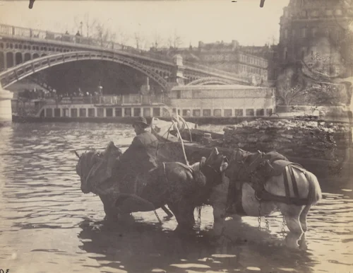 Bords de Seine by Eugène Atget, photograph, 1898