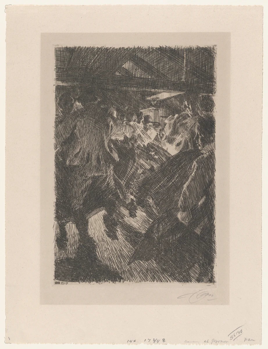 Gopsmor Cottage by Anders Zorn, print, 1917