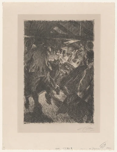 Gopsmor Cottage by Anders Zorn, print, 1917