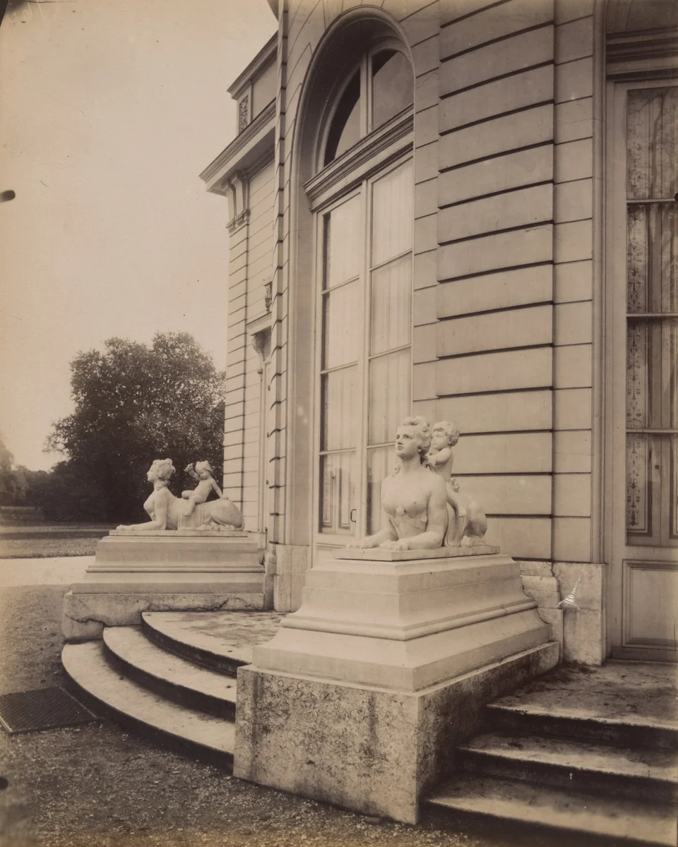 Château de Bagatelle by Eugène Atget, photograph, 1911