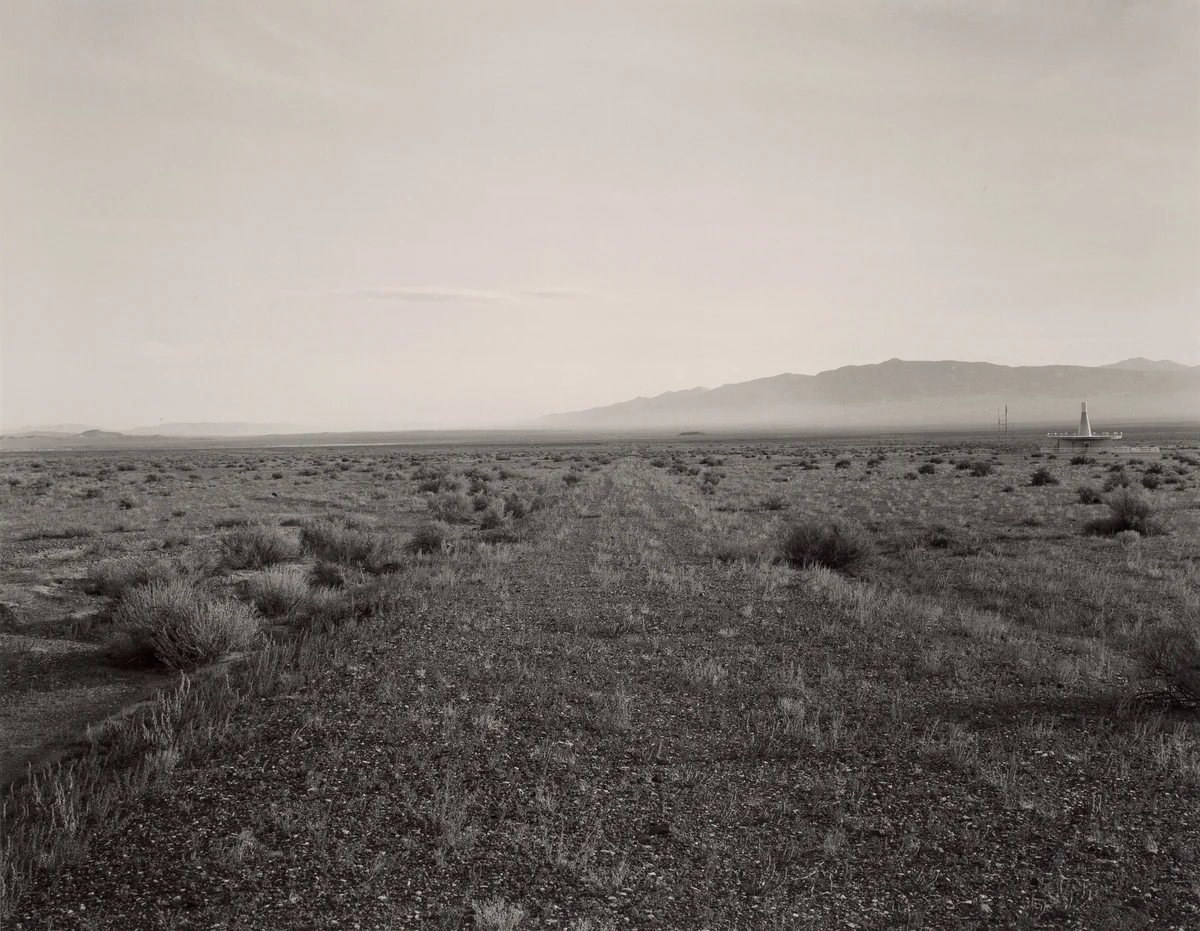Silver Peak by Mark Ruwedel, photograph, 1999
