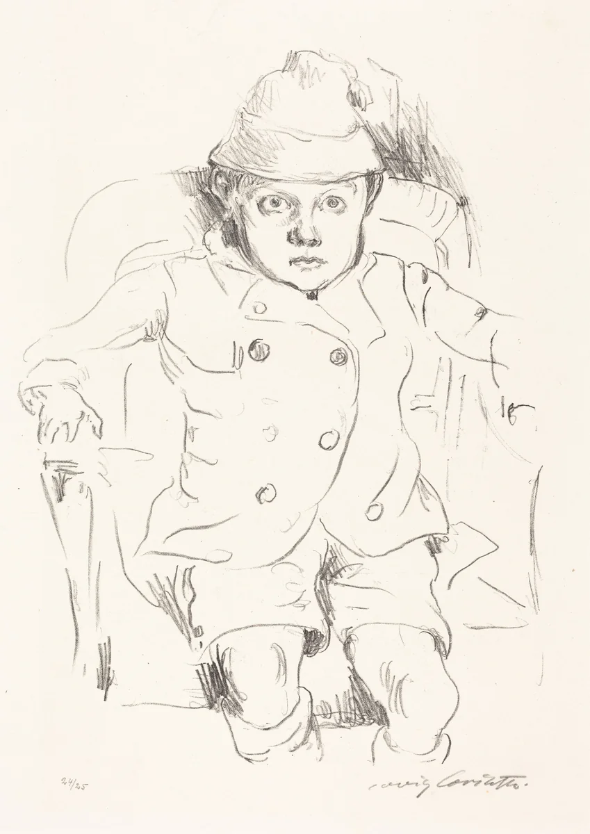 Thomas Corinth by Lovis Corinth, print, 1913