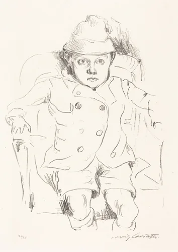 Thomas Corinth by Lovis Corinth, print, 1913