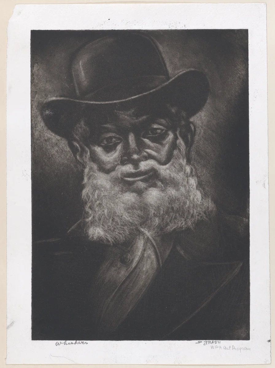 Whiskers by Dox Thrash, print, 1934-1945