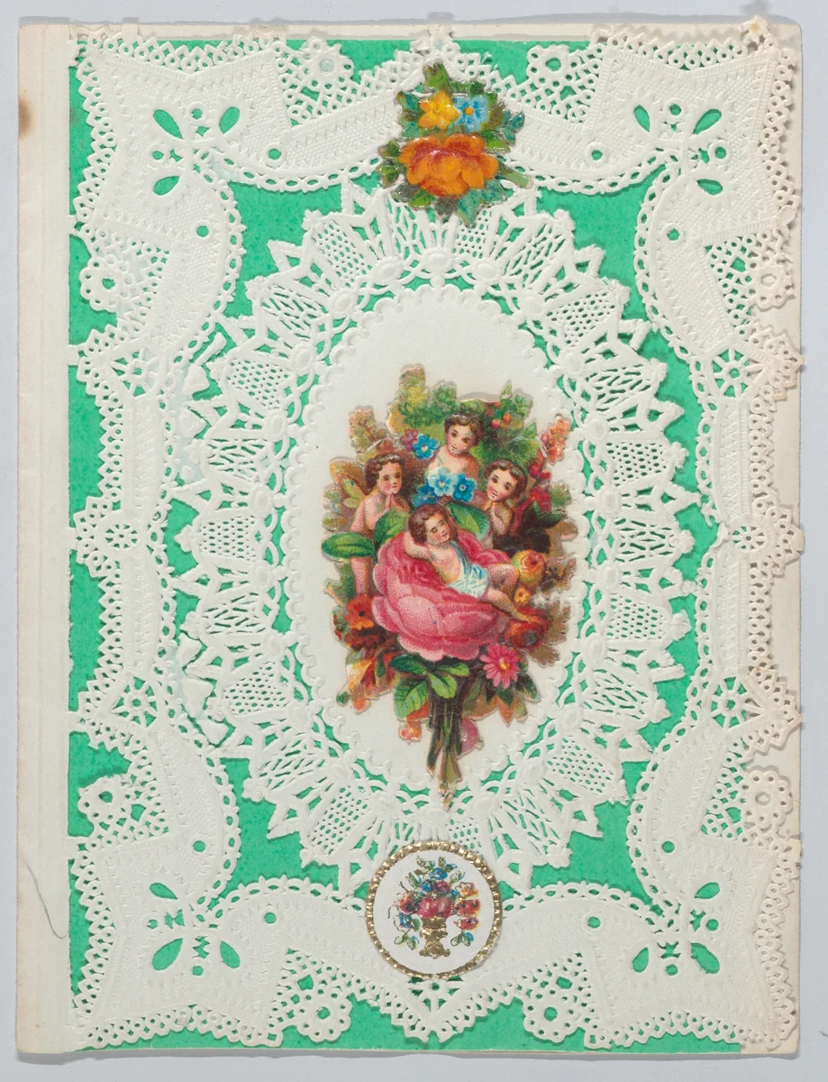 Valentine by anonymous, other, 1850-1860