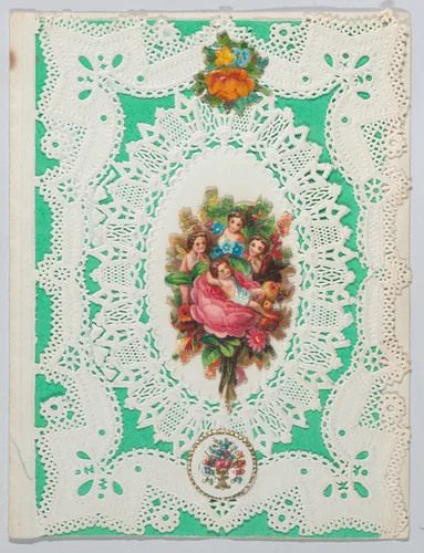 Valentine by anonymous, other, 1850-1860