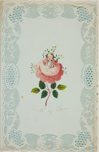 Birth of Love (Valentine) by Unknown Artist, other, 1845-1855