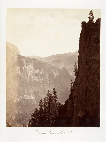 General View of Yosemite by Carleton E. Watkins, photograph, 1870-1874