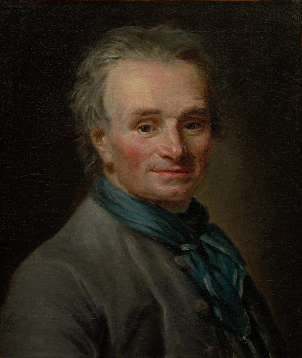Portrait of Jean-Baptiste Lemoyne the Younger by Elisabeth Louise Vigée-LeBrun, painting, 1774