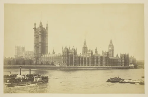 Houses of Parliment by Artist Unknown, photograph, 1850-1900
