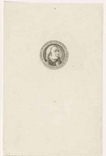 Portret van H.Z. Attama by Abraham Jacobsz. Hulk, print, 1787