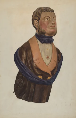 Figurehead by Ingrid Selmer-Larsen, index of american design, 1936