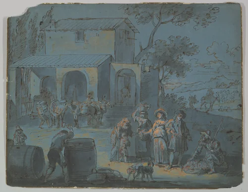 Autumn by anonymous, drawing, 1700-1800