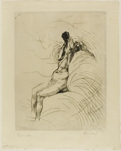 Apotheosis, plate twelve from Woman by Albert Besnard, print, 1886