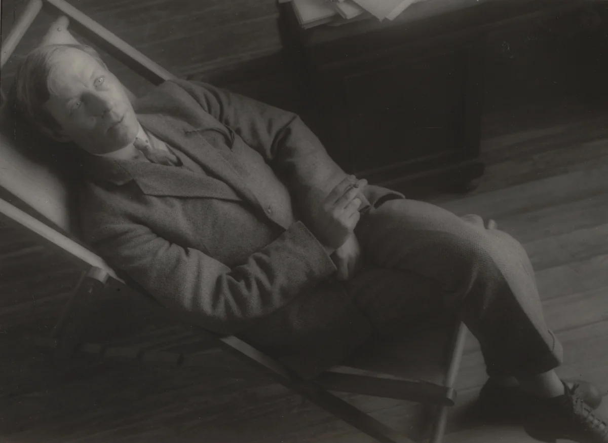 Nikolai Assev by Aleksandr Rodchenko, photograph, 1928