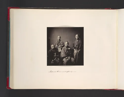 Japanese Government Officials by John Thomson, photograph, 1865
