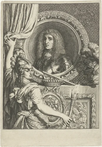 Portret van Juan Domingo de Zunyga y Fonseca, graaf van Monterey by Gerard de Lairesse, print, 1672