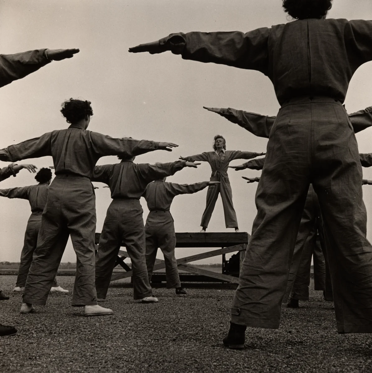 Naval Air Technical Training Center, Norman, Oklahoma by Wayne Miller, photograph, 1943