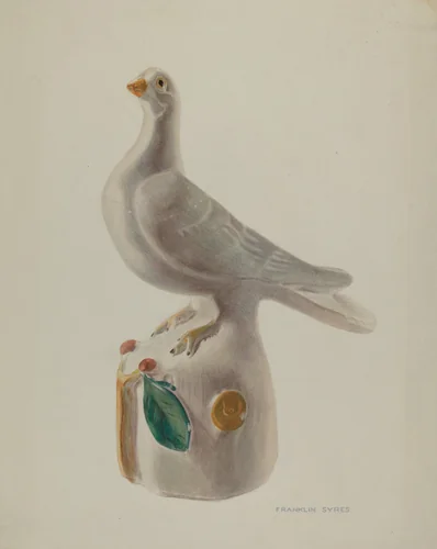 Dove by Franklyn Syres, index of american design, 1940