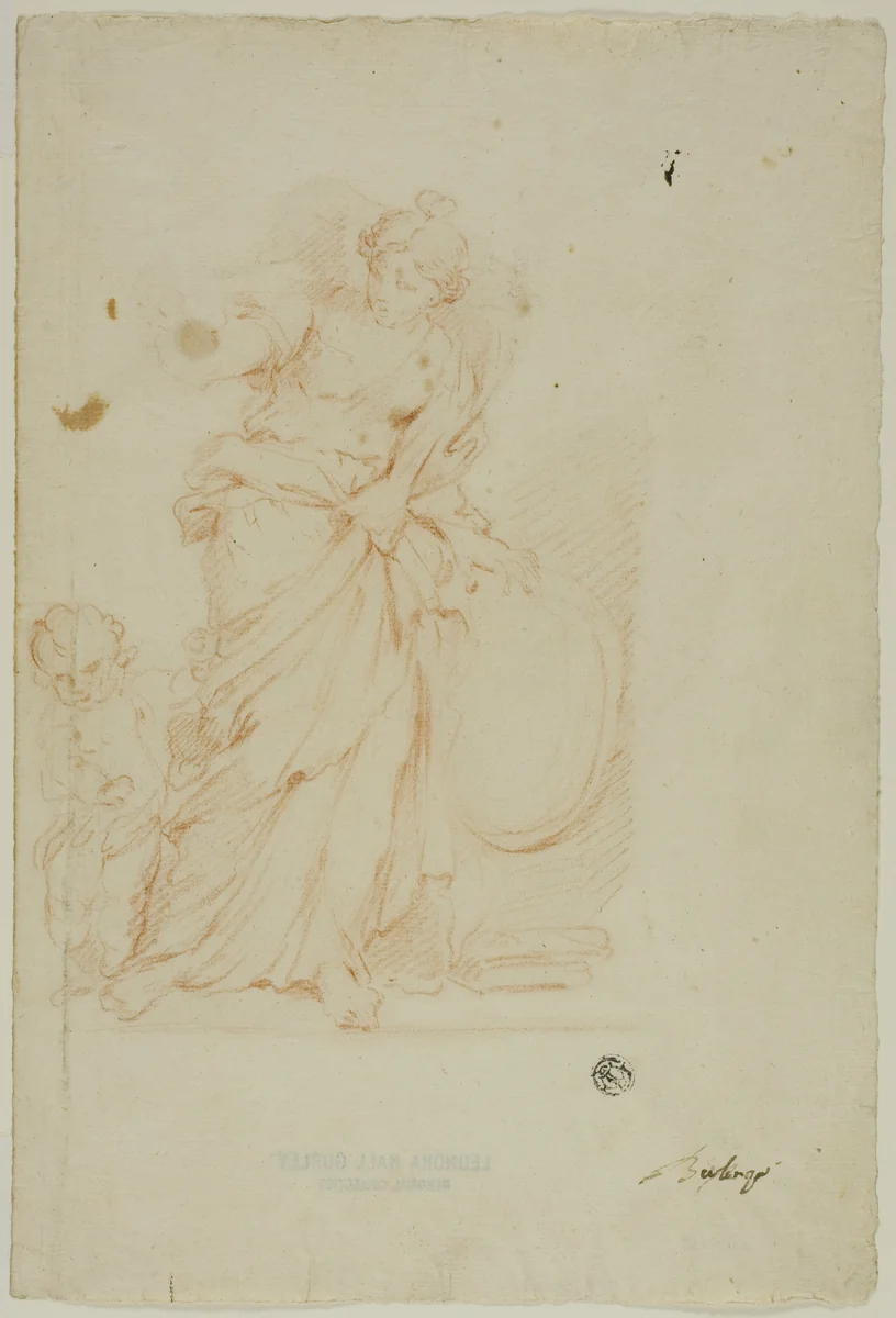 Allegory by Unknown Artist, drawing, 1700-1799