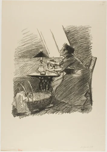 The Joys of Summer by Théophile Alexandre Steinlen, print, 1894