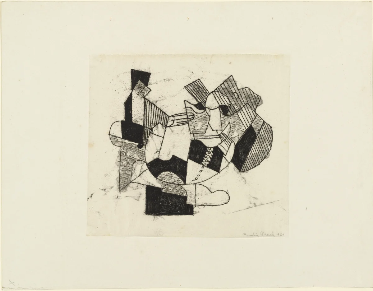 Untitled by Ludwig Hirschfeld-Mack, print, 1921