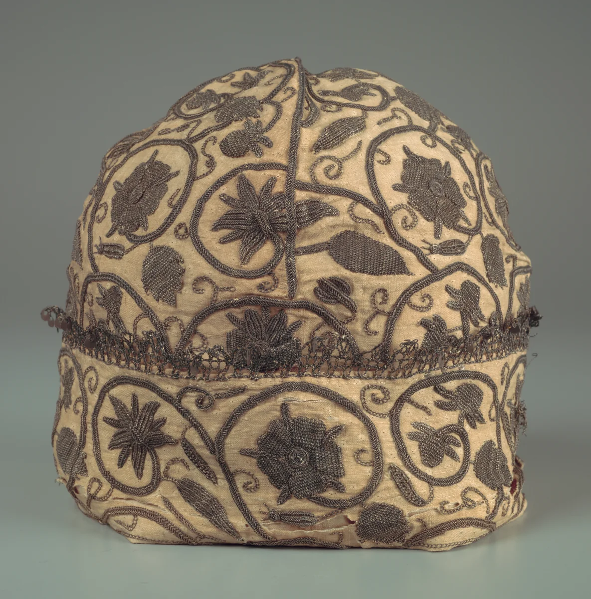 Man's Nightcap by Unknown, textile, 1580-1599