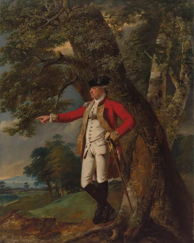 Portrait of Colonel Charles Heathcote by Joseph Wright, painting, 1771-1772